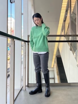 平田（hirata）さん（レディース・165cm）の冬コーディネート