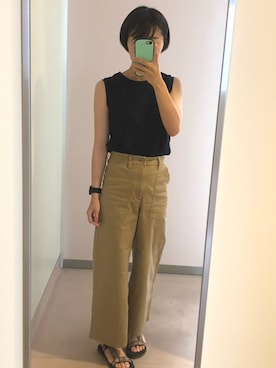 「Jua＞R　dhi（ジュアルディー）のアイテム」を使った、misakiさん（レディース・160cm）の春コーディネート