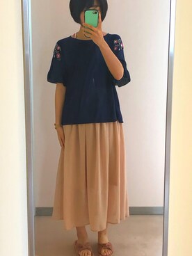 misakiさん（レディース・160cm）の夏コーディネート