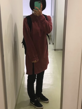 「LEPSIM（レプシィム）のアイテム（チュニック）」を使った、misakiさん（レディース・160cm）の秋コーディネート