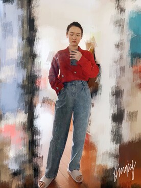 落枕的方向盘さんのコーディネート