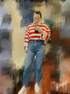 落枕的方向盘さんのコーディネート