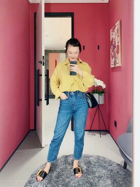 落枕的方向盘さんのコーディネート