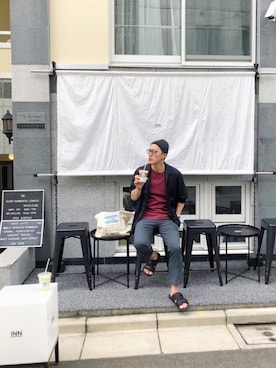 takeさん（メンズ・170cm）の夏コーディネート