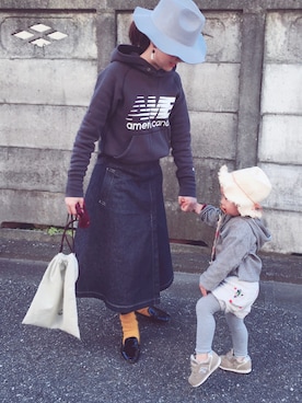 mococoさん（レディース・150cm）の冬コーディネート