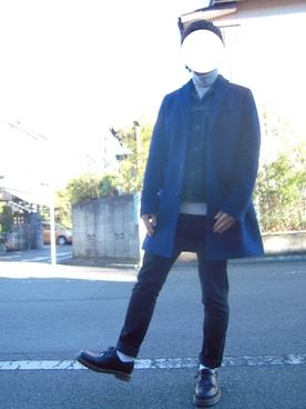 tsubaさん(メンズ・170cm)の冬コーディネート