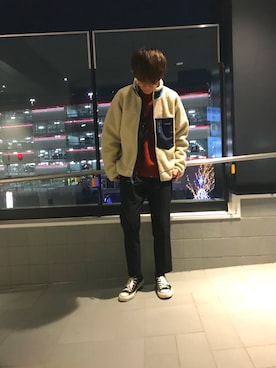 「MANASTASH（マナスタッシュ）のアイテム（バッグ）」を使った、kazu さん（メンズ・168cm）の秋コーディネート