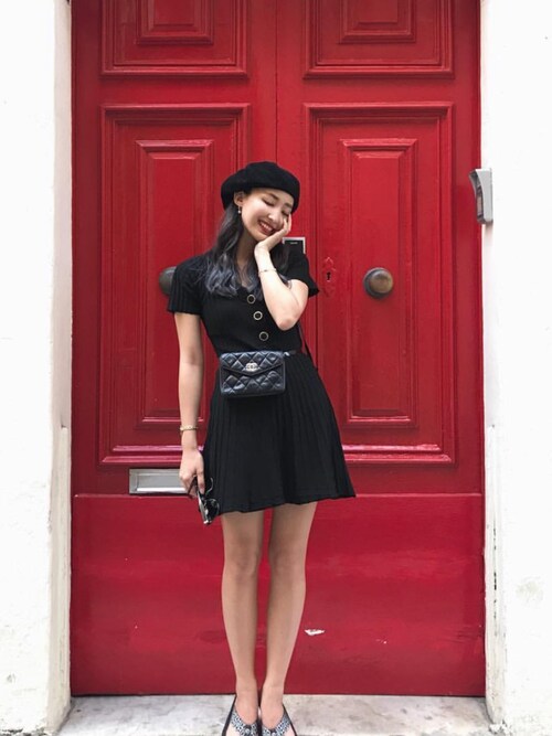 カンダエミリ Chanelのバッグを使ったコーディネート Wear