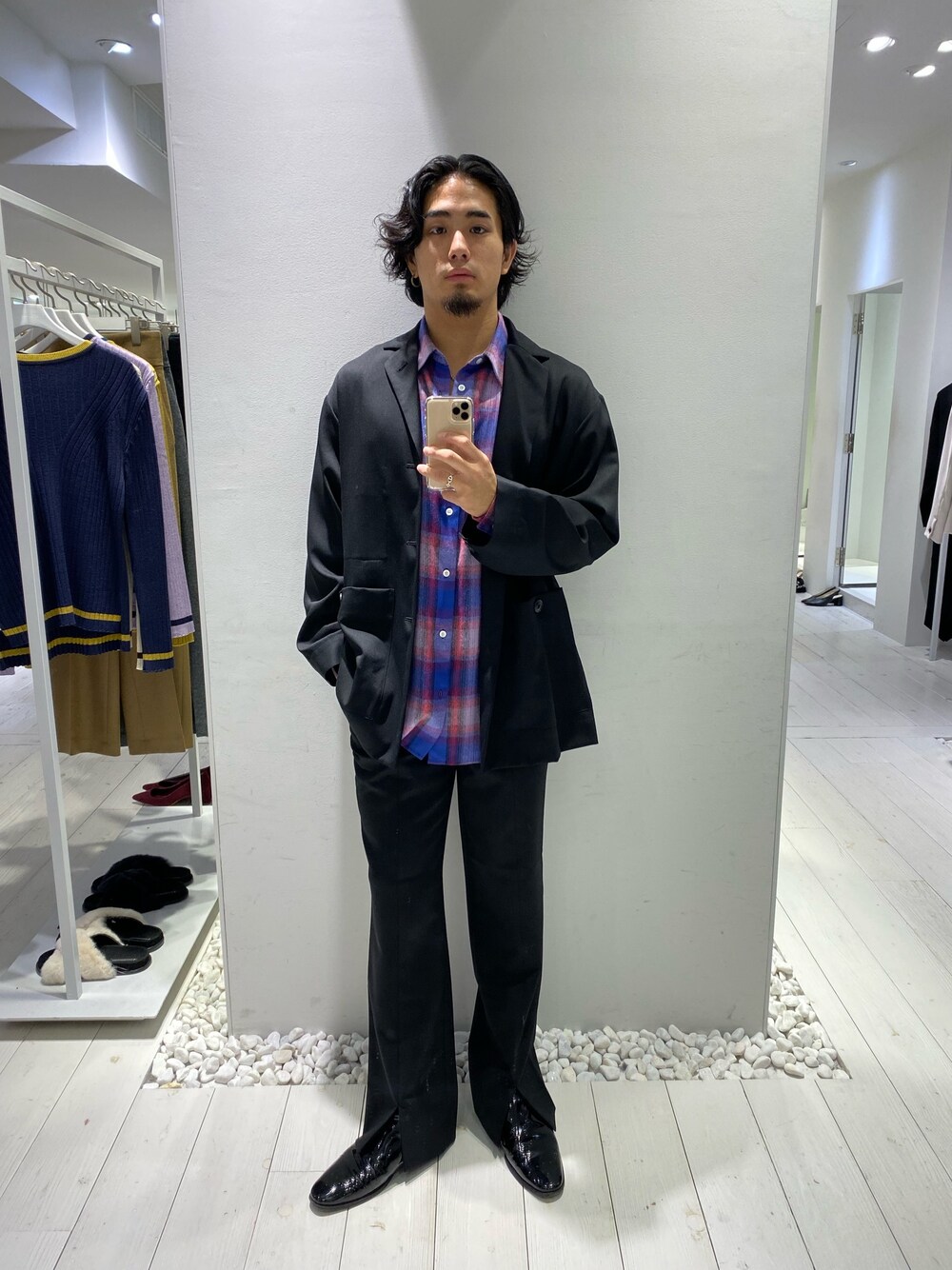 Kazuki Yamashita(STUDIOUS ルクア大阪店)｜markaのブルゾンを使った 
