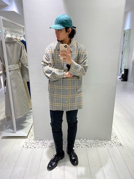「markaware（マーカウェア）のアイテム（ジャケット/アウター）」を使った、Kazuki Yamashitaさん（メンズ・174cm）の秋コーディネート