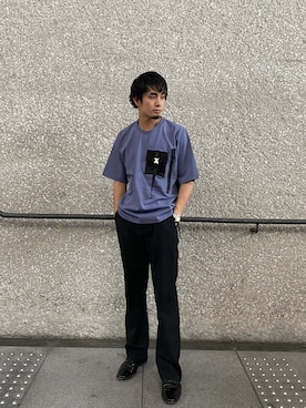 「STUDIOUS SELECT（ステュディオスセレクト）のアイテム」を使った、Kazuki Yamashitaさん（メンズ・172cm）の夏コーディネート
