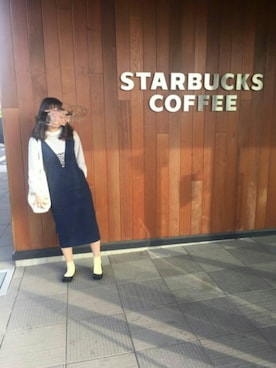 「ストライプトップス」｜ぽんぬさん（レディース・153cm）の春コーディネート