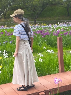 ぽんぬさん（レディース・154cm）の夏コーディネート