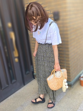 ぽんぬさん（レディース・154cm）の夏コーディネート