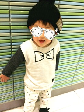 ITLLLLLLL★さん(キッズ・90cm)の秋コーディネート