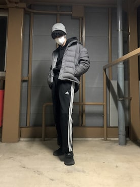 「Diamondのアイテム」を使った、K☺︎ さん（メンズ・175cm）の冬コーディネート