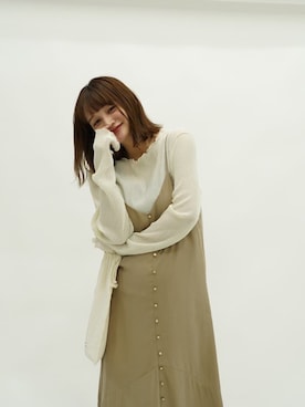 「M nort（エムノート）のアイテム」を使った、Mnortさん（レディース・160cm）の夏コーディネート