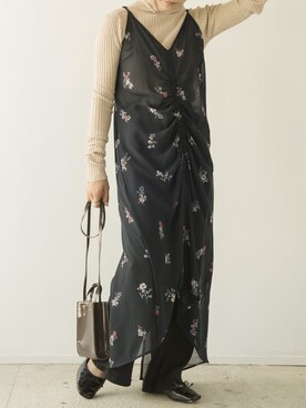 「M nort（エムノート）のアイテム」を使った、Mnortさん（レディース・154cm）の夏コーディネート