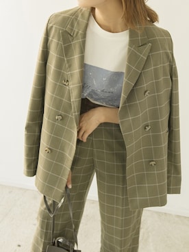 「M nort（エムノート）のアイテム（パンツ）」を使った、Mnortさん（レディース・160cm）の夏コーディネート