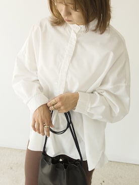 「M nort（エムノート）のアイテム」を使った、Mnortさん（レディース・154cm）の夏コーディネート