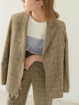 「M nort（エムノート）のアイテム」を使った、Mnortさん（レディース・154cm）の秋コーディネート