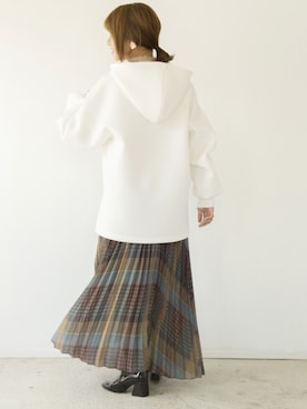 「M nort（エムノート）のアイテム」を使った、Mnortさん（レディース・154cm）の秋コーディネート