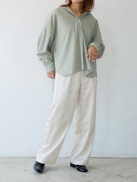 「M nort（エムノート）のアイテム」を使った、Mnortさん（レディース・154cm）の秋コーディネート