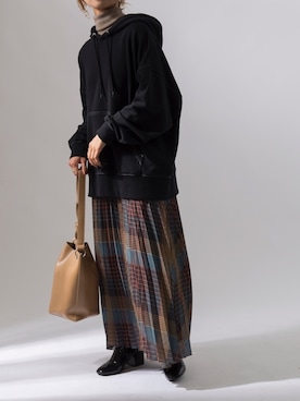 Mnortさん（レディース・154cm）の秋コーディネート