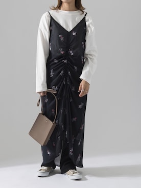 「M nort（エムノート）のアイテム」を使った、Mnortさん（レディース・160cm）の秋コーディネート