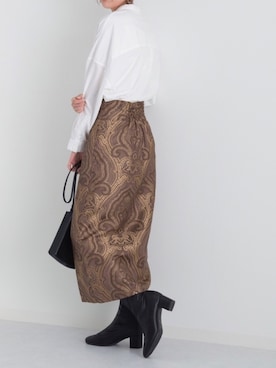 「M nort（エムノート）のアイテム」を使った、Mnortさん（レディース・160cm）の秋コーディネート