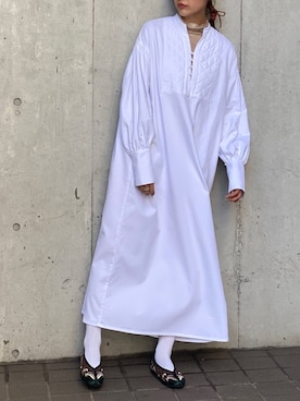 「M nort（エムノート）のアイテム」を使った、Mnortさん（レディース・160cm）の秋コーディネート