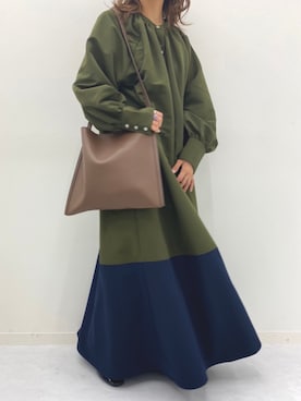 「M nort（エムノート）のアイテム」を使った、Mnortさん（レディース・160cm）の秋コーディネート