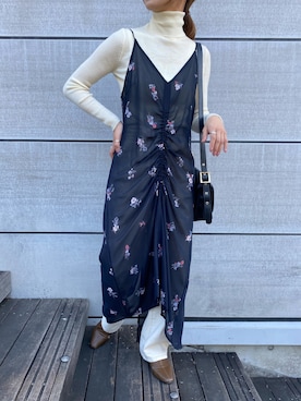 「M nort（エムノート）のアイテム」を使った、Mnortさん（レディース・160cm）の秋コーディネート