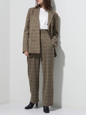 「M nort（エムノート）のアイテム」を使った、Mnortさん（レディース・160cm）の秋コーディネート