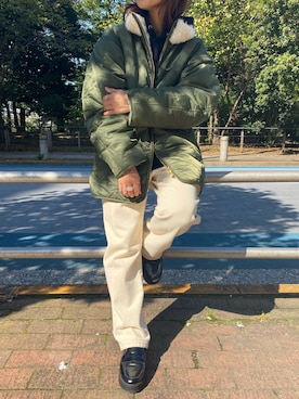 Mnortさん（レディース・160cm）の秋コーディネート