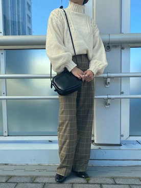 「M nort（エムノート）のアイテム」を使った、Mnortさん（レディース・160cm）の秋コーディネート