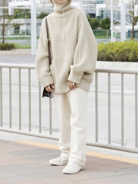 「M nort（エムノート）のアイテム」を使った、Mnortさん（レディース・160cm）の秋コーディネート