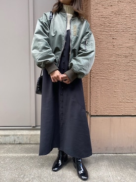 Mnortさん（レディース・160cm）の秋コーディネート