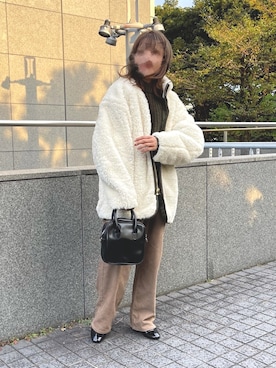 Mnortさん（レディース・160cm）の冬コーディネート