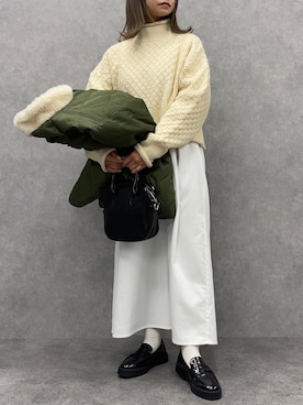 Mnortさん（レディース・155cm）の冬コーディネート