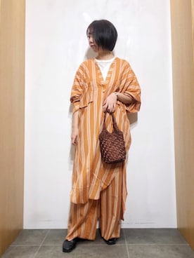 「KIIRA（キーラ）のアイテム」を使った、くろみーさん（レディース・168cm）の春コーディネート