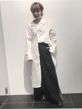 「JOINT WORKS（ジョイントワークス）のアイテム（ワンピース/ドレス）」を使った、林﨑咲良さん（レディース・153cm）の夏コーディネート