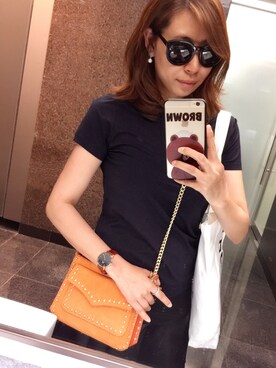 「theory（セオリー）のアイテム（バッグ）」を使った、HaHaさん（レディース・168cm）の春コーディネート