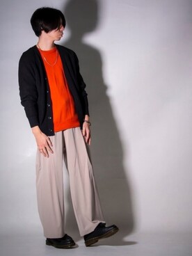 「OUTLET（アウトレット）のアイテム」を使った、Mas@さん（メンズ・178cm）の春コーディネート