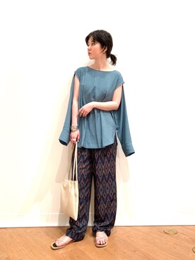 mocaさん（レディース・160cm）の夏コーディネート