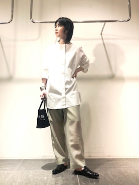 「KBF+」｜「アイテム（その他シューズ）」を使った、mocaさん（レディース・160cm）の夏コーディネート