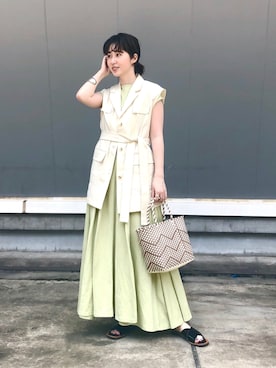 mocaさん(レディース・160cm)の夏コーディネート