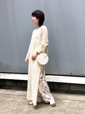 mocaさん（レディース・160cm）の夏コーディネート