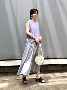 mocaさん(レディース・160cm)の夏コーディネート