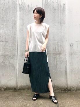mocaさん(レディース・160cm)の夏コーディネート